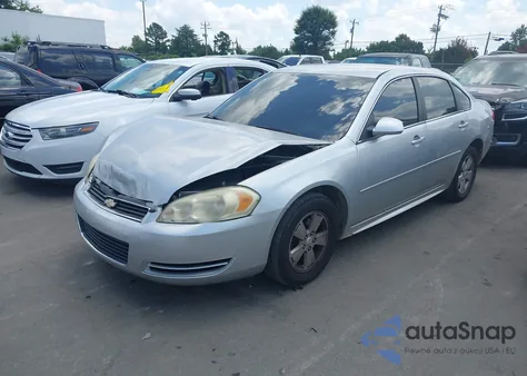 2011 Chevrolet Impala Ls из США, поврежденный, VIN 2G1WF5EK6B1196512